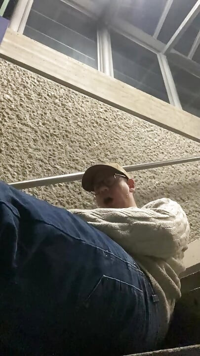 Pissing and jerking off in the S-Bahn station