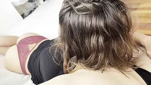 Тайно Жёстко Трахнул Свою Миниатюрную 18-летнюю Сводную Сестру - Закончил Огромным Фейсалом на Лицо