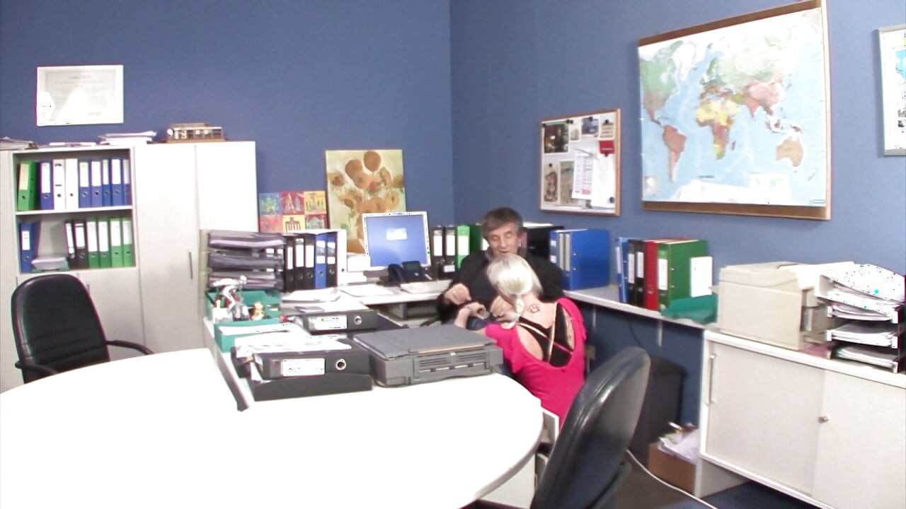 Teen Trainee Fucked by the Boss!