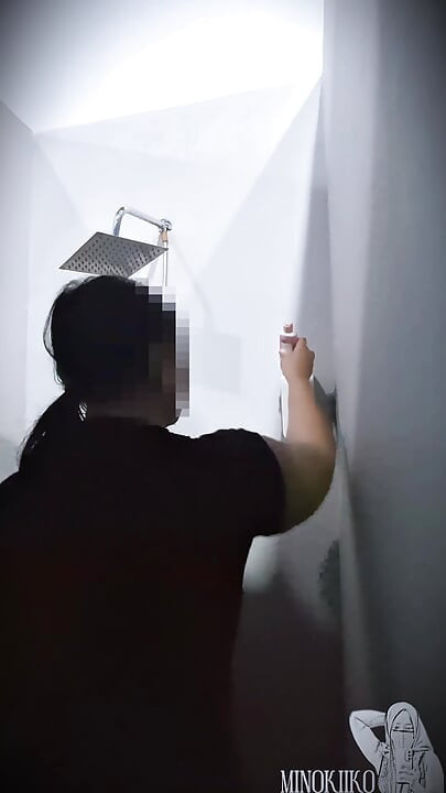 Showering at Public Gym Bathroom For My Lovely Boyfriend - Minokiiko