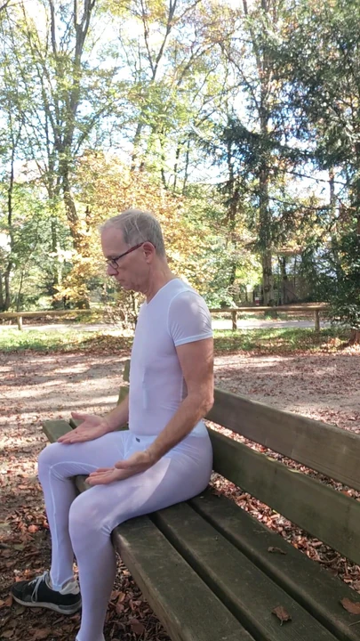 Emotional moment from "Hooker on the bike path"