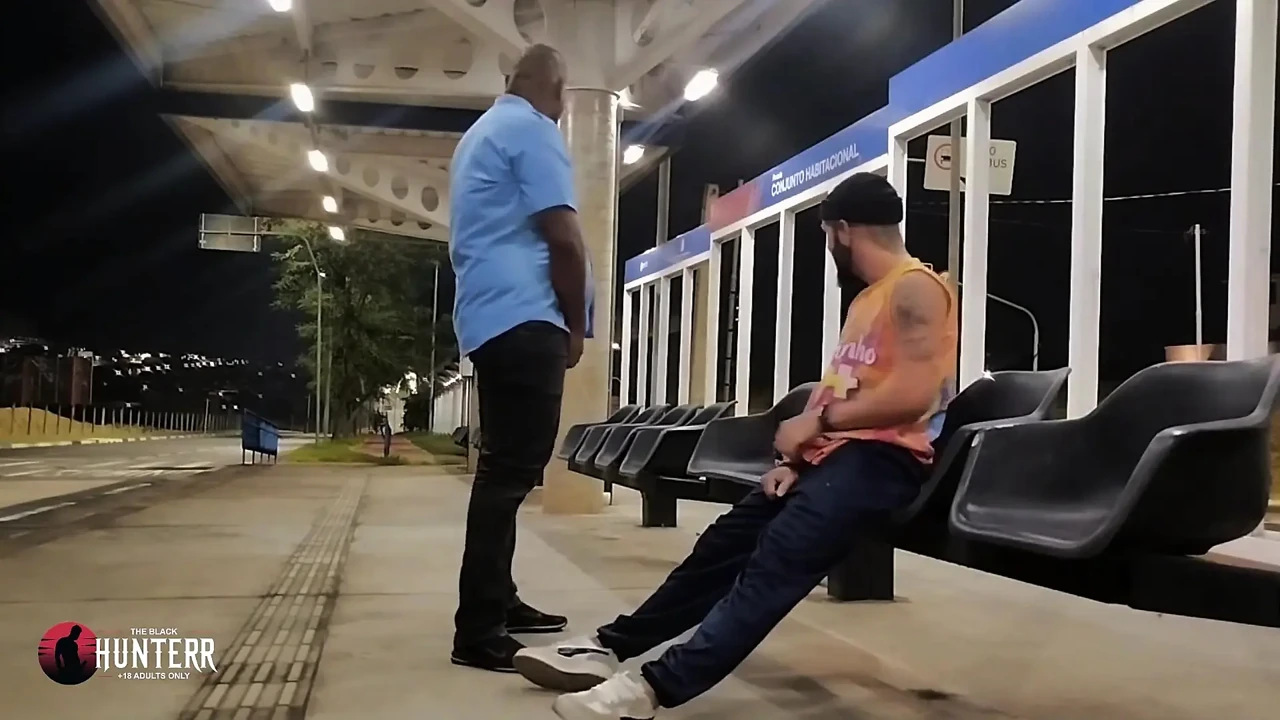 Bus Driver Picking up Passenger at Stop Video 2