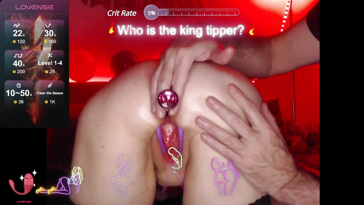 Unleashed Intimacy: ein Live-Stream von Leidenschaft, Macht und hemmungslosem Verlangen