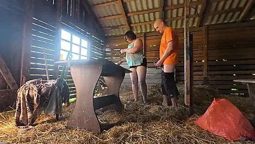 I fucked a village whore right in the barn 2