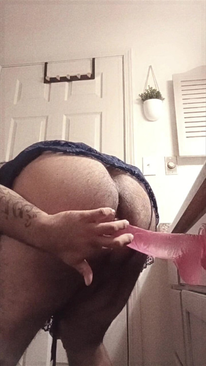 Playing with my toy