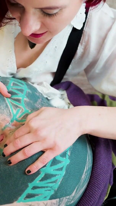 Tattooed Slut Takes Extreme Anal Fisting - Deep and Rough Sessions | Clip 1