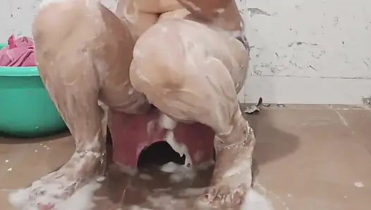 Priya Bhabi Hot Bathing Show