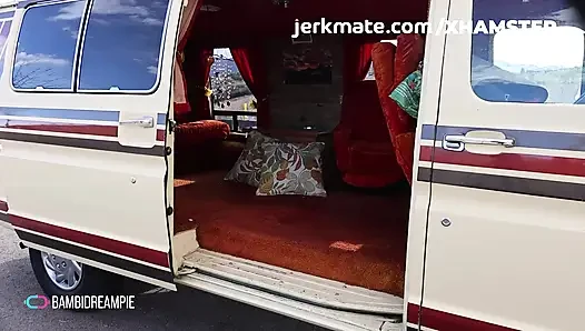 Jerkmate - der versuch, nicht beim masturbieren in meinem van erwischt zu werden - bambiDreamPie