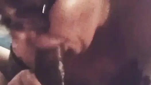Bbw Mature Sucking Me Up interracial