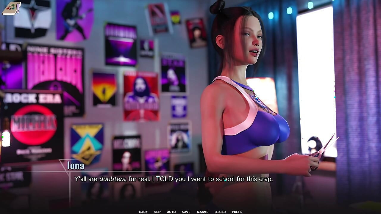 Taboo University 110 - Emo Girl me dá um boquete desleixado enquanto minha namorada está assistindo