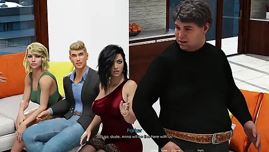 Полный геймплей - Анна: Возбуждающая привязанность 2, часть 19