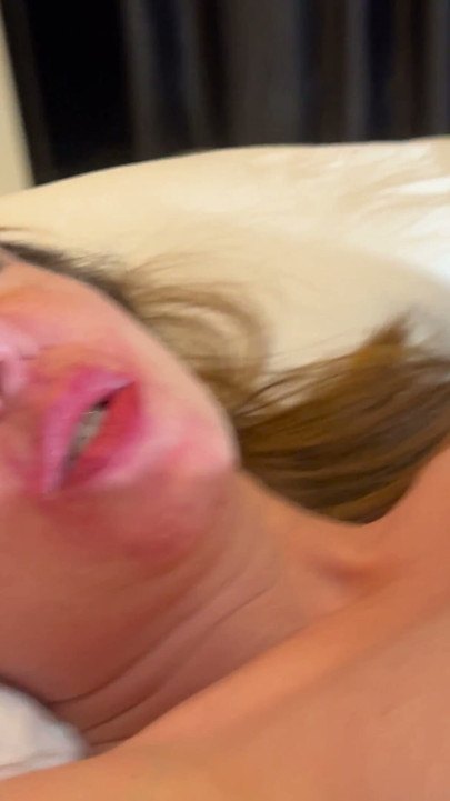 The little bitch came nice while sucking my cock | Clip 1