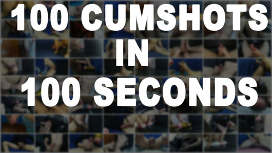 100 cumshots in 100 seconden - mega -compilatie