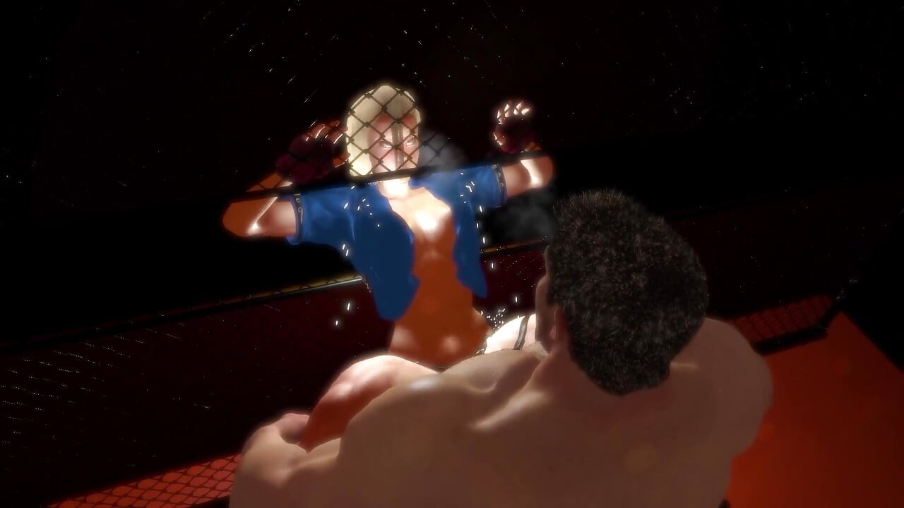 Cammy Sex Cage Fight - Street Fighter Parody