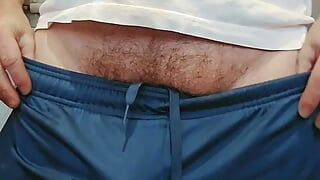 Trackie dad bulge play