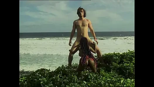 Interracial Fuck in the Middle of Nature