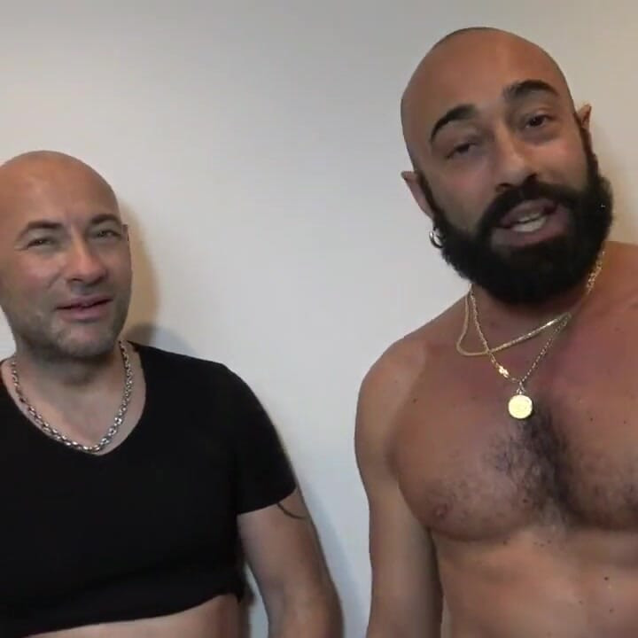 Jess zonder condoom geneukt door de xxl pik van Gianni Maggio