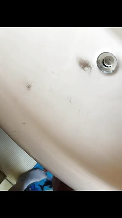 I was shaved completely