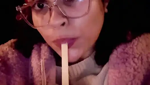 Bloated Toilet Farts After Huge Milkshake in the Cinema
