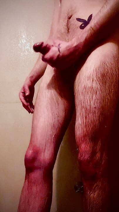 masturbation in the shower