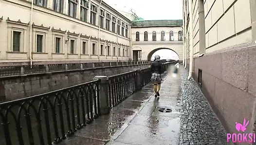 Сексуальный полностью натуральный рот Peyton и киску трахнул незнакомец