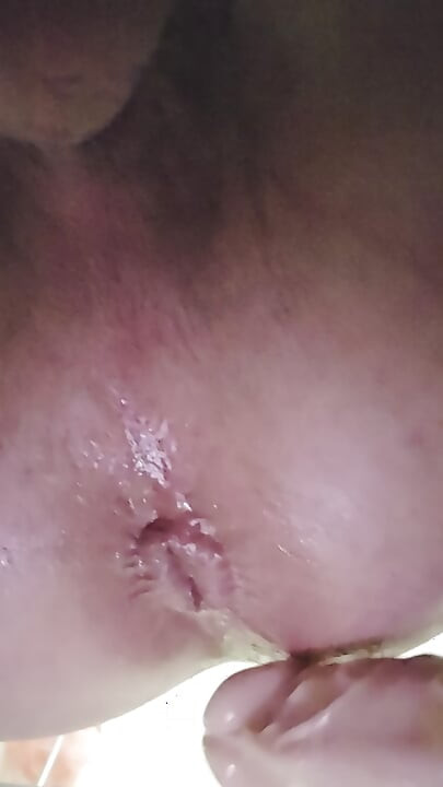 Fucking my tight little hole
