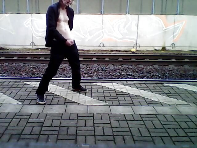 Denis Rose masturbate at railway station