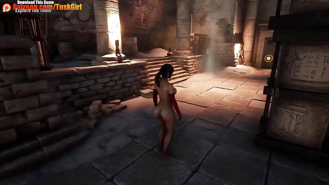 Tomb Rider Lara Craft Parody Porn Game Play Part 05