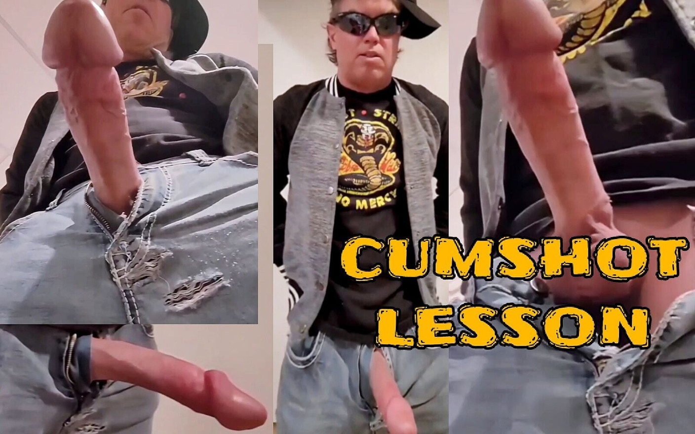Big Cock with Huge Cumshot Lesson
