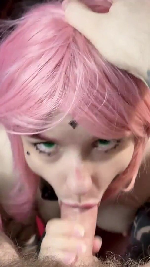 POV Sakura likes to suck strangers, face fuck, Naruto | Clip 1