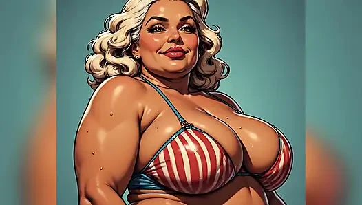 Big Tit BBW Art