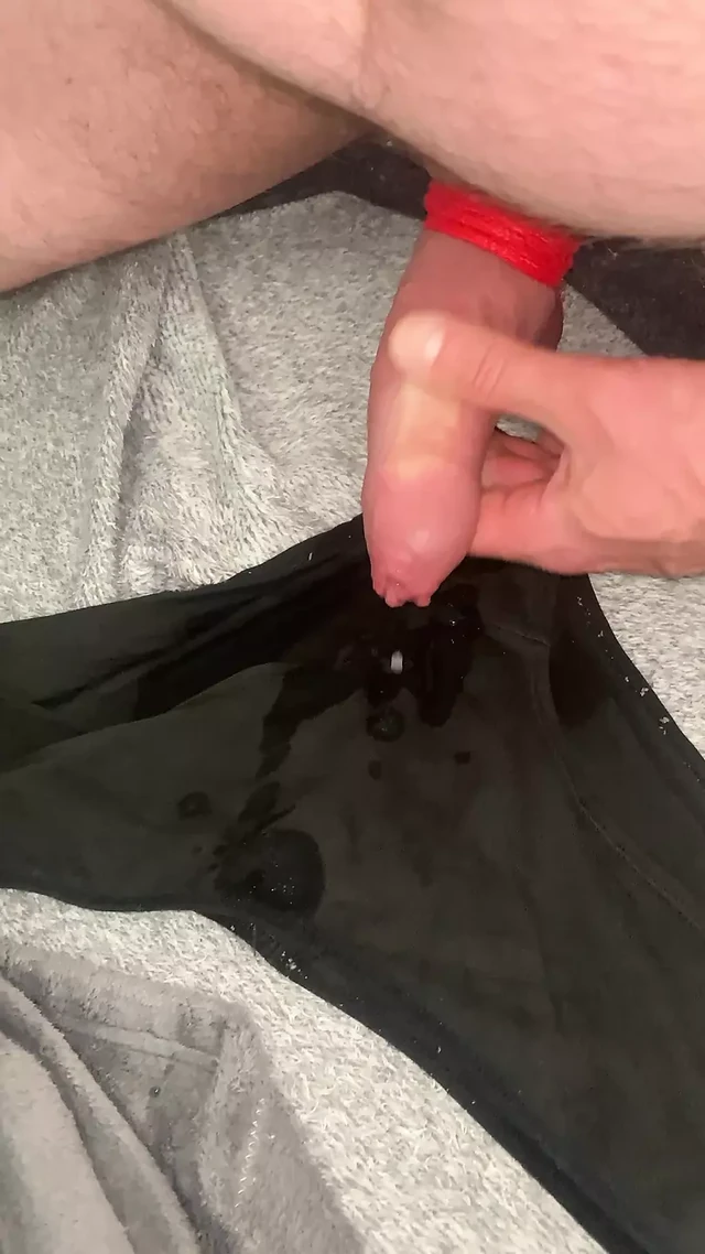 Cum in wife’s panties