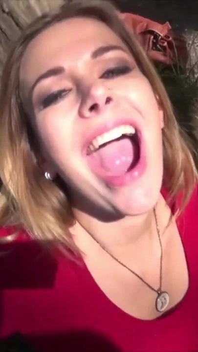 Spectacular moment from "BLONDE GIRL FUCK AND FACIAL OUTDOOR BY STRANGER AND GF FILM"