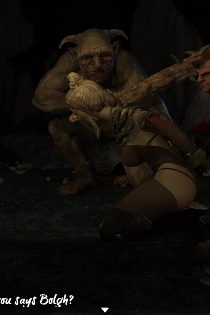 Goblin Menghamili Seorang Awek Elf