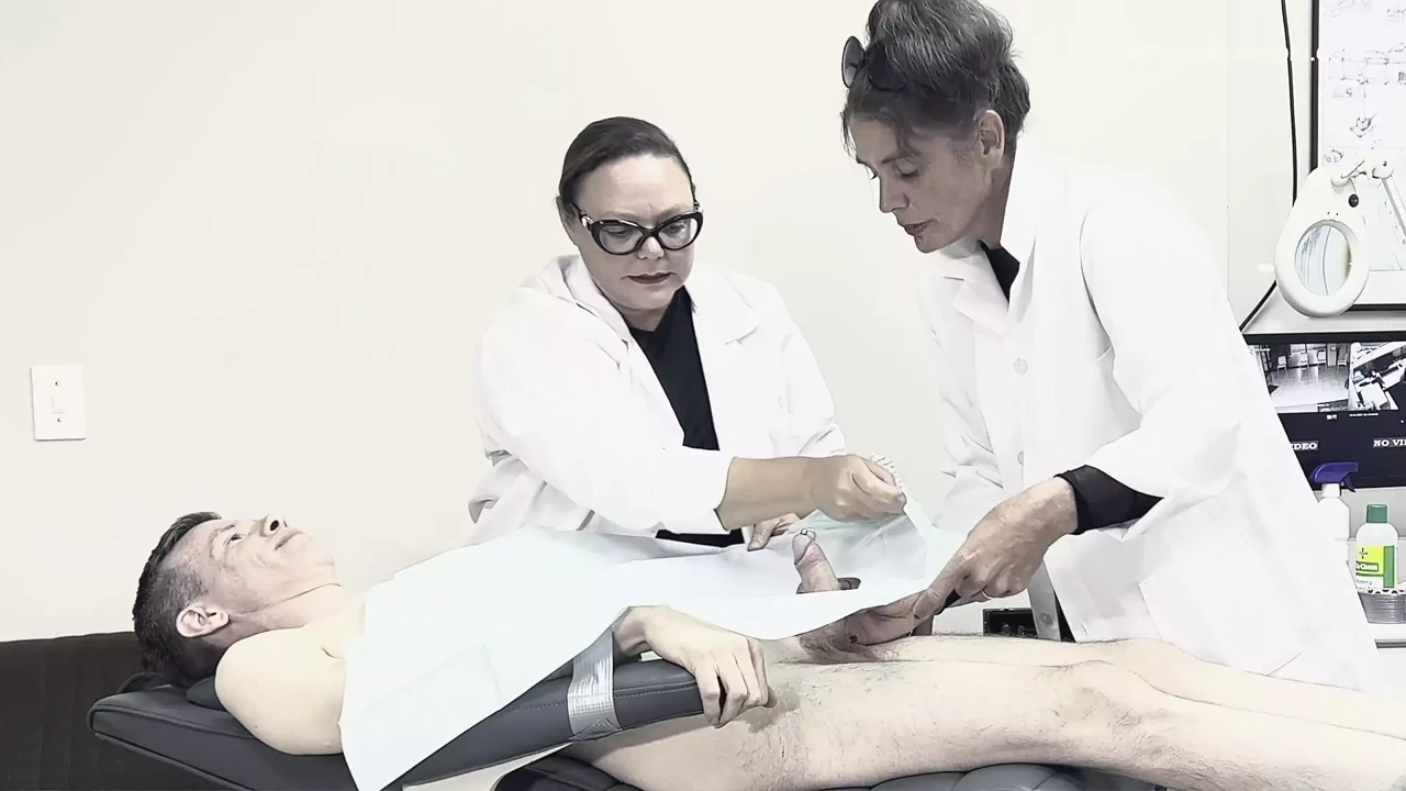 Dominatrix Mistress April - The patient at the Urologist