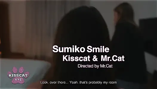 Step Sumiko Smile Rides Step Secretly Before He Cums Inside Step in Shared Hotel Bed