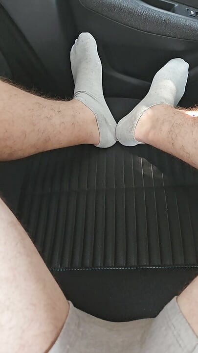 Masturbation in the car