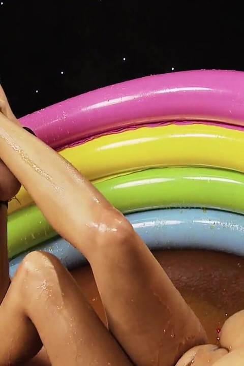 Pool Pussies Scene-1_blonde and Brunette with Big Tits Having Sex Together in a Lesbian Pool