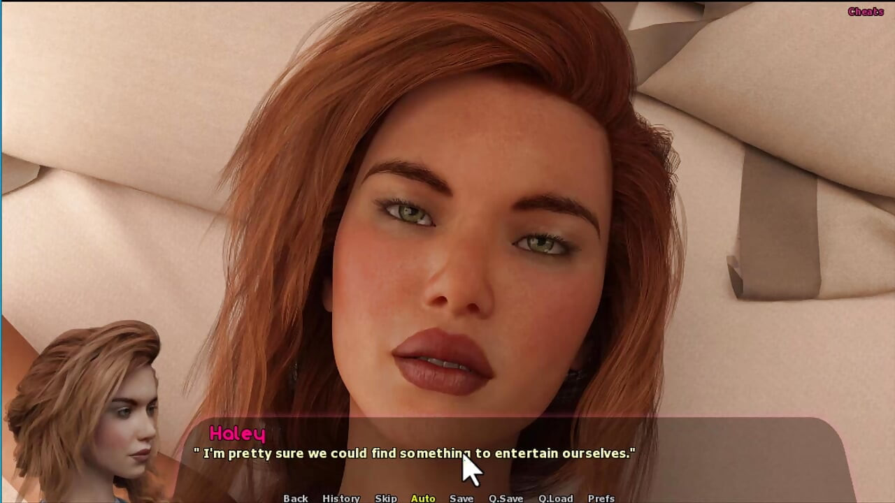 Haley Story #7 - Haley couldn't say no to the dick in bed...Diane Fucked Johannes in the living room