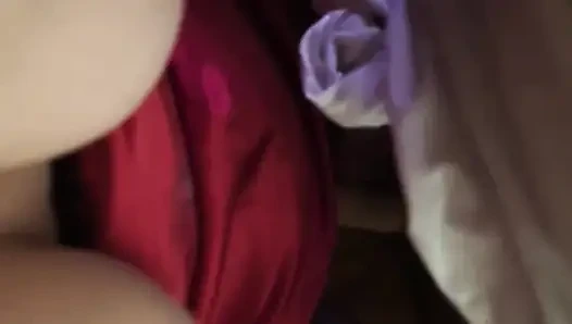 Pelacurku nyepong kontolku dan dientot sama boneka seks pria lain.