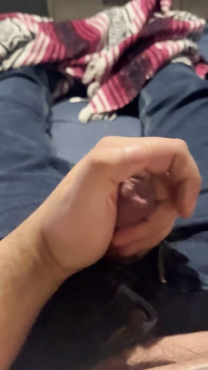 Jerking off for nine minutes straight