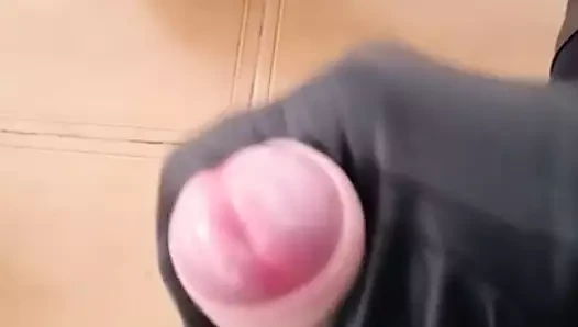 Cum in leather dress boots heels