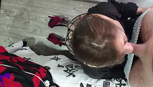 Fantasi tetangga tante semok latina, kejutan momen intim, sampai crot di dalam - pov asli