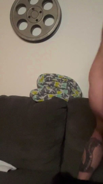 After-party slut gets fucked on couch | Clip 2