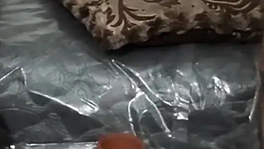 I Wait for My Husband with My Big Hairy Pussy in Doggy Position