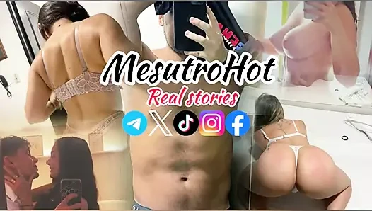 Istri yang doyan selingkuh mengundangku ke rumahnya waktu suaminya lagi kerja. Pantat bahenol cewek semok latina ini!