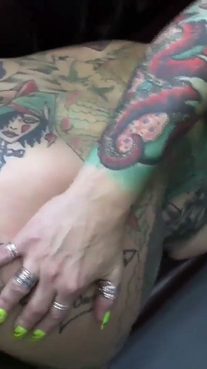 TATTOOED AND PIERCED MONSTER LOVES CUMSHOT | Clip 3