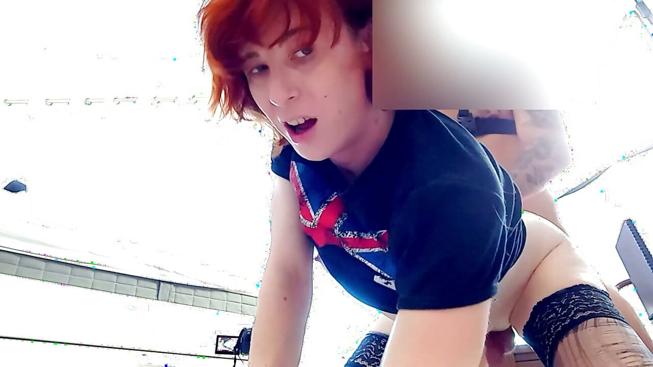 anal creampie in a tgirl asshole