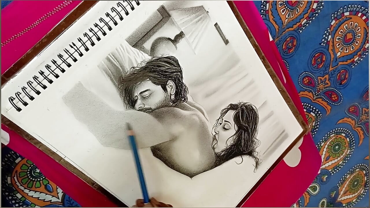 An Extremely Beautiful Desi Indian Wife Fucking her husband on the bed