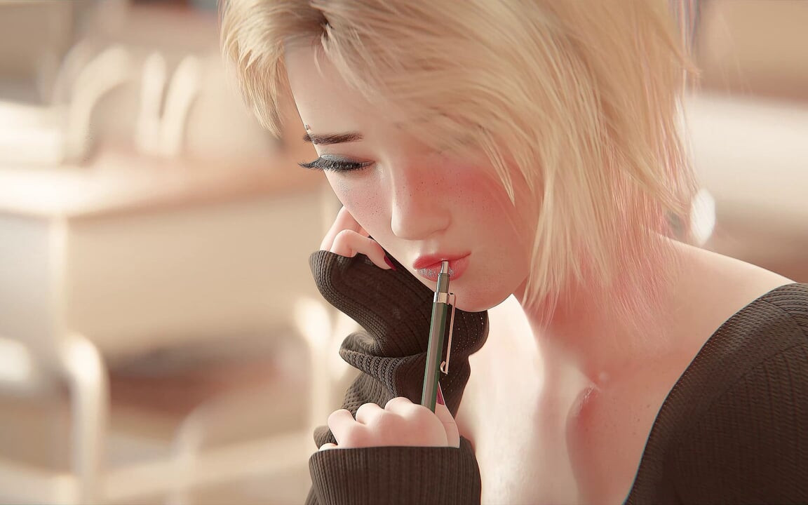 Gwen Stacy: sıkıcı sınıf sıkı bir amcığın içine boşalıyor - 3 boyutlu animasyon